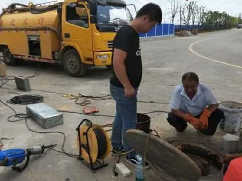 南京江北市政排水管网疏通检测封堵清淤cctv